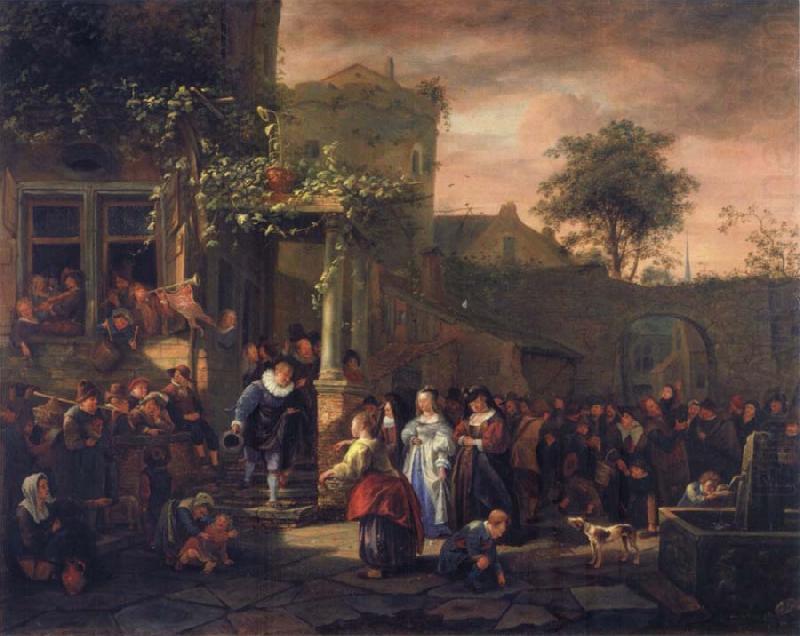 Jan Steen The Village Wedding oil painting picture